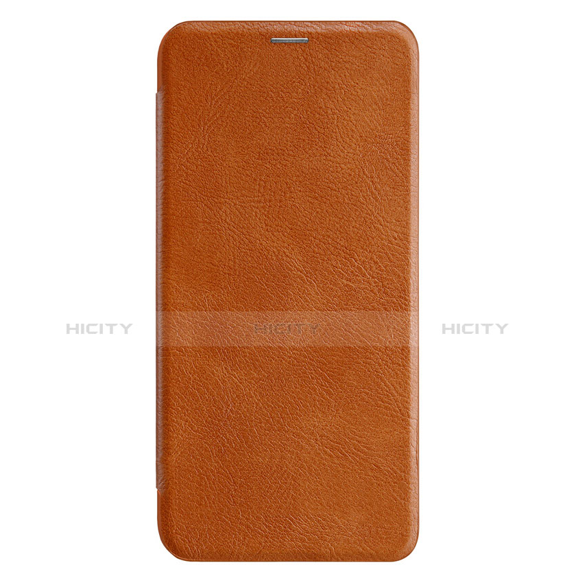 Cover Portafoglio In Pelle con Supporto per Huawei Maimang 7 Marrone