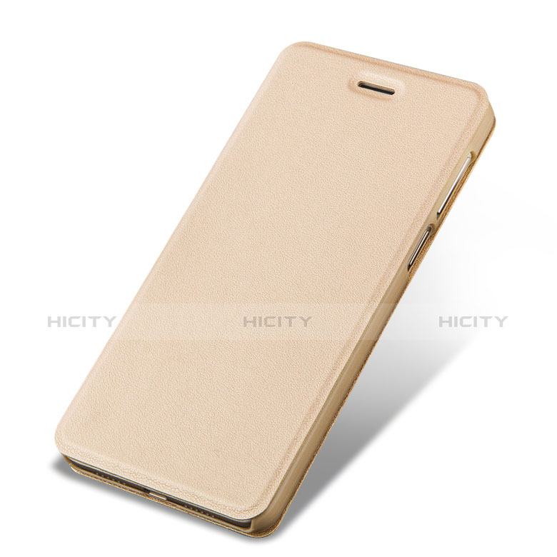 Cover Portafoglio In Pelle con Supporto per Huawei Nova Lite Oro