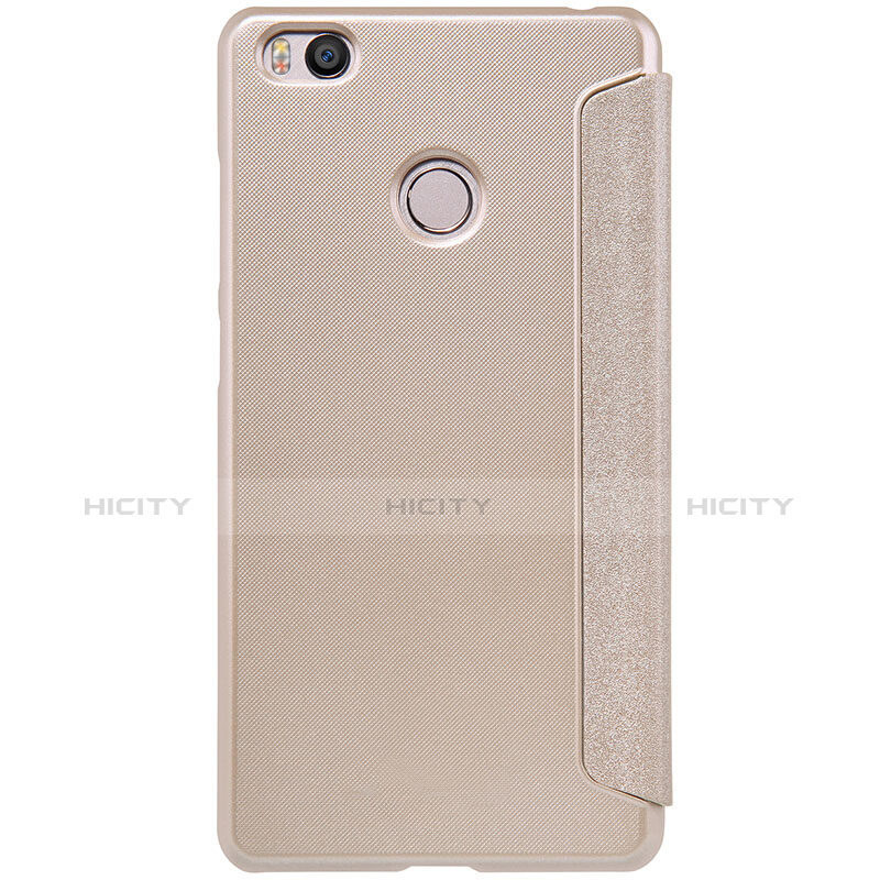 Cover Portafoglio In Pelle con Supporto per Xiaomi Mi 4S Oro