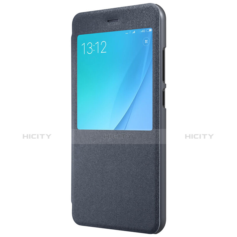 Cover Portafoglio In Pelle con Supporto per Xiaomi Mi 5X Nero