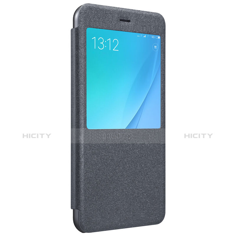 Cover Portafoglio In Pelle con Supporto per Xiaomi Mi A1 Nero