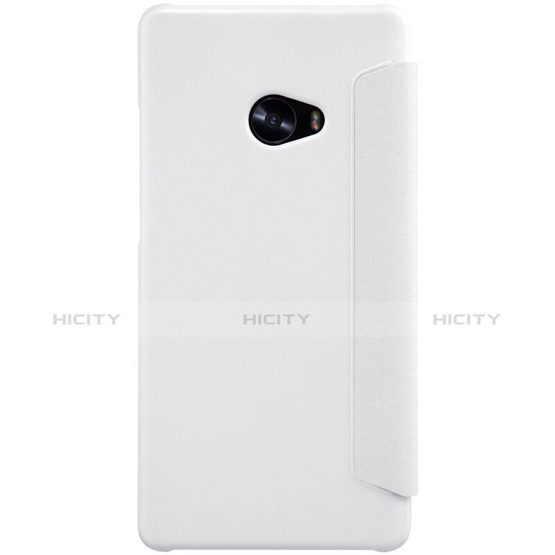 Cover Portafoglio In Pelle con Supporto per Xiaomi Mi Note 2 Special Edition Bianco