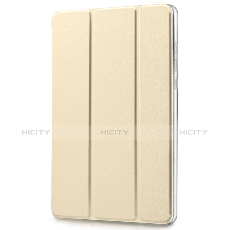 Cover Portafoglio In Pelle con Supporto per Xiaomi Mi Pad 2 Oro