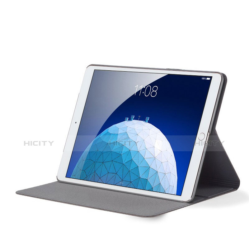 Cover Portafoglio In stoffa con Supporto per Apple iPad New Air (2019) 10.5 Grigio