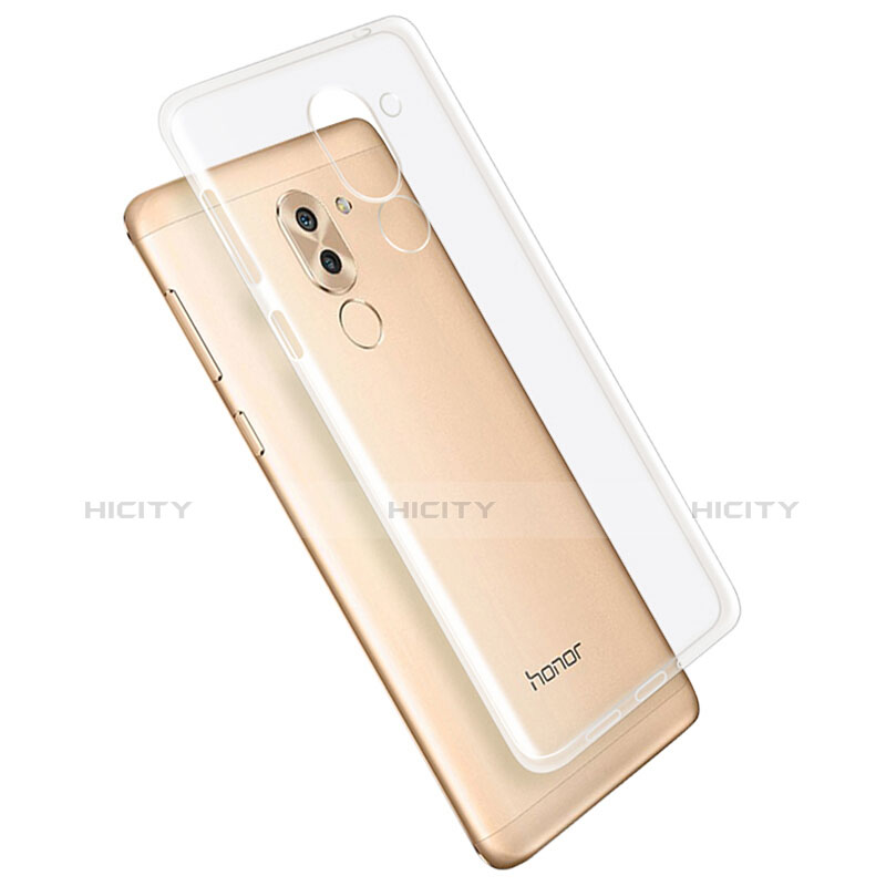 Cover Silicone Trasparente Ultra Slim Morbida per Huawei Honor 6X Pro Chiaro