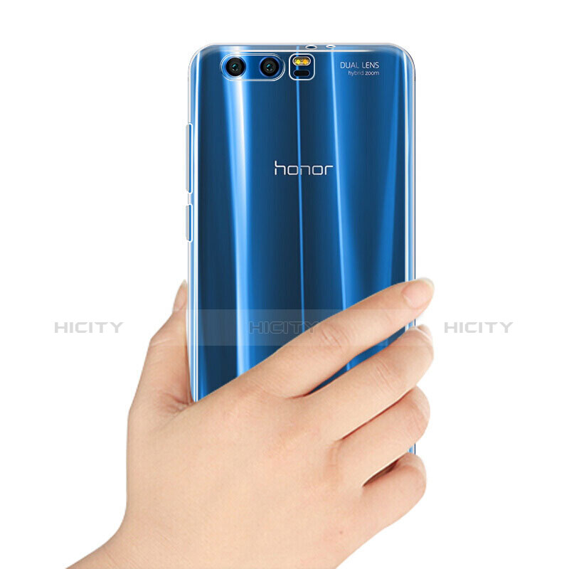 Cover Silicone Trasparente Ultra Slim Morbida per Huawei Honor 9 Premium Chiaro