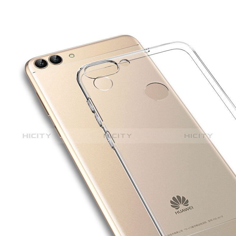 Cover Silicone Trasparente Ultra Slim Morbida per Huawei P Smart Chiaro