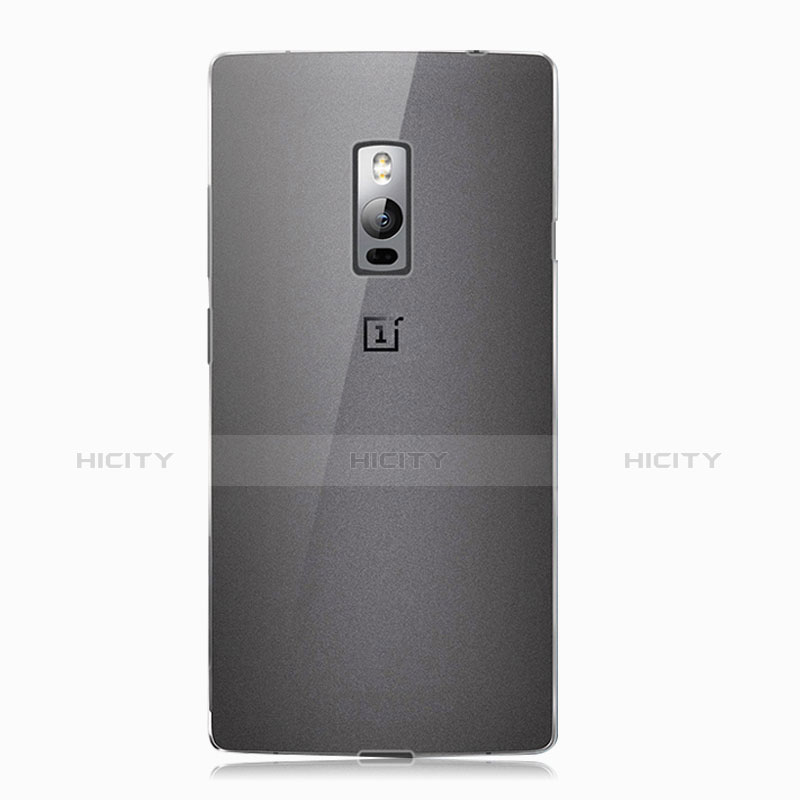 Cover Silicone Trasparente Ultra Slim Morbida per OnePlus 2 Chiaro