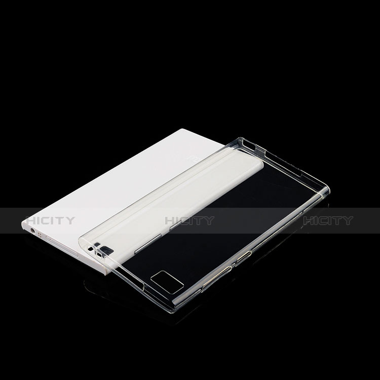 Cover Silicone Trasparente Ultra Slim Morbida per Xiaomi Mi 3 Chiaro