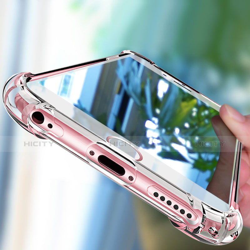 Cover Silicone Trasparente Ultra Sottile Morbida H14 per Apple iPhone 6S Chiaro