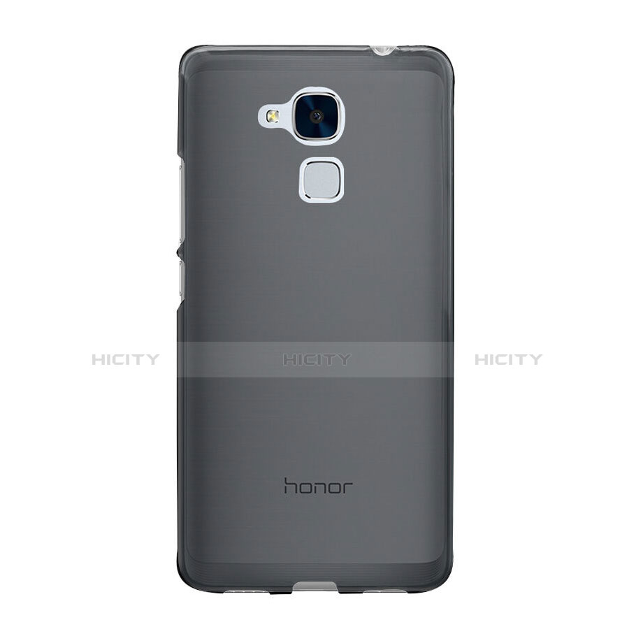 Cover Silicone Trasparente Ultra Sottile Morbida per Huawei GR5 Mini Grigio