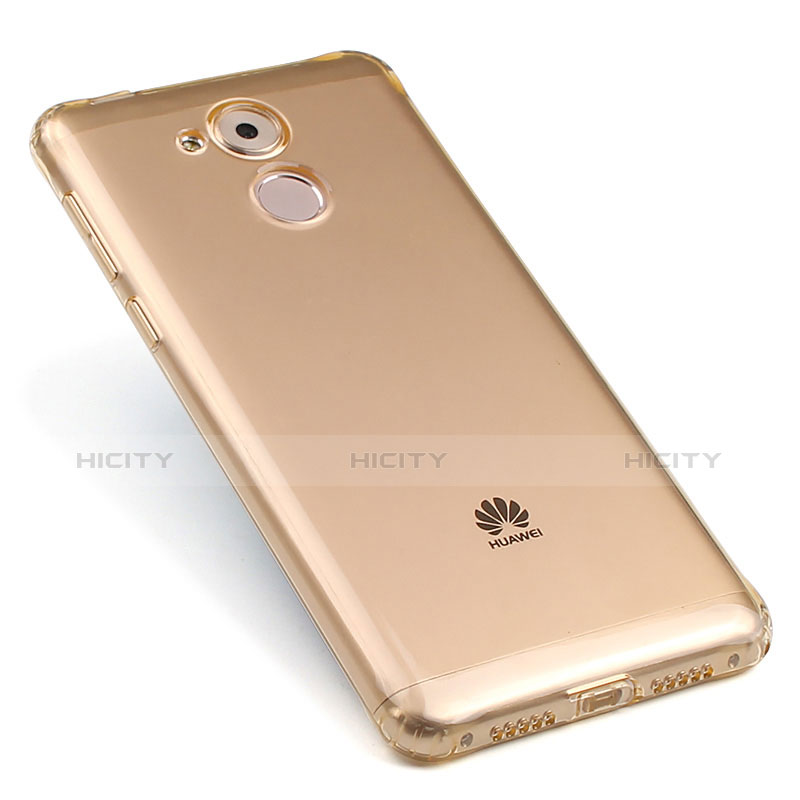 Cover Silicone Trasparente Ultra Sottile Morbida per Huawei Honor 6C Oro