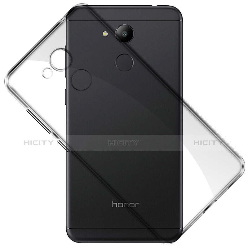 Cover Silicone Trasparente Ultra Sottile Morbida per Huawei Honor 6C Pro Grigio