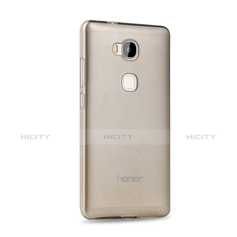 Cover Silicone Trasparente Ultra Sottile Morbida per Huawei Honor Play 5X Grigio