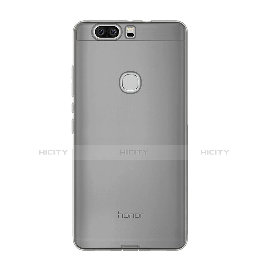 Cover Silicone Trasparente Ultra Sottile Morbida per Huawei Honor V8 Grigio