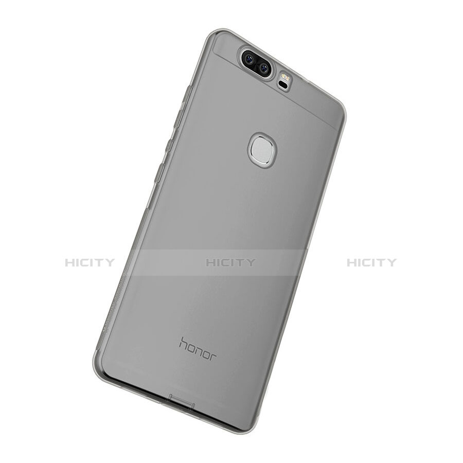 Cover Silicone Trasparente Ultra Sottile Morbida per Huawei Honor V8 Grigio