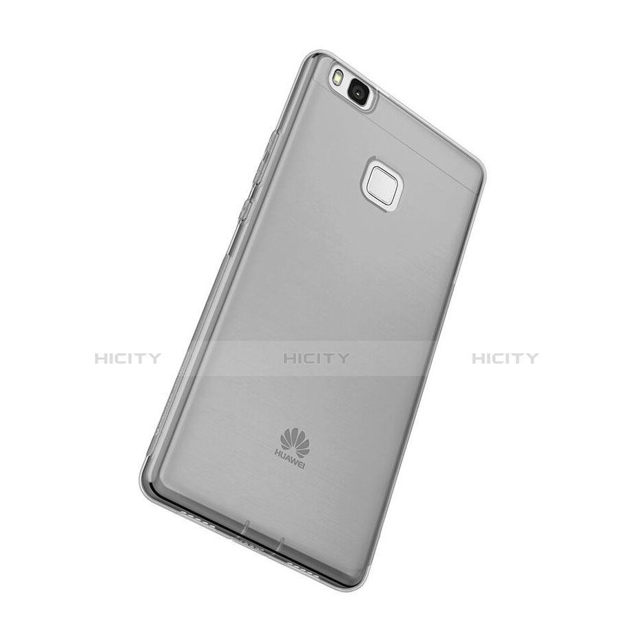 Cover Silicone Trasparente Ultra Sottile Morbida per Huawei P9 Lite Grigio