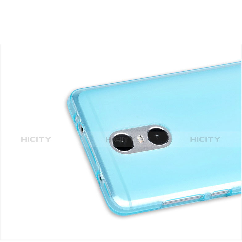 Cover Silicone Trasparente Ultra Sottile Morbida per Xiaomi Redmi Pro Blu