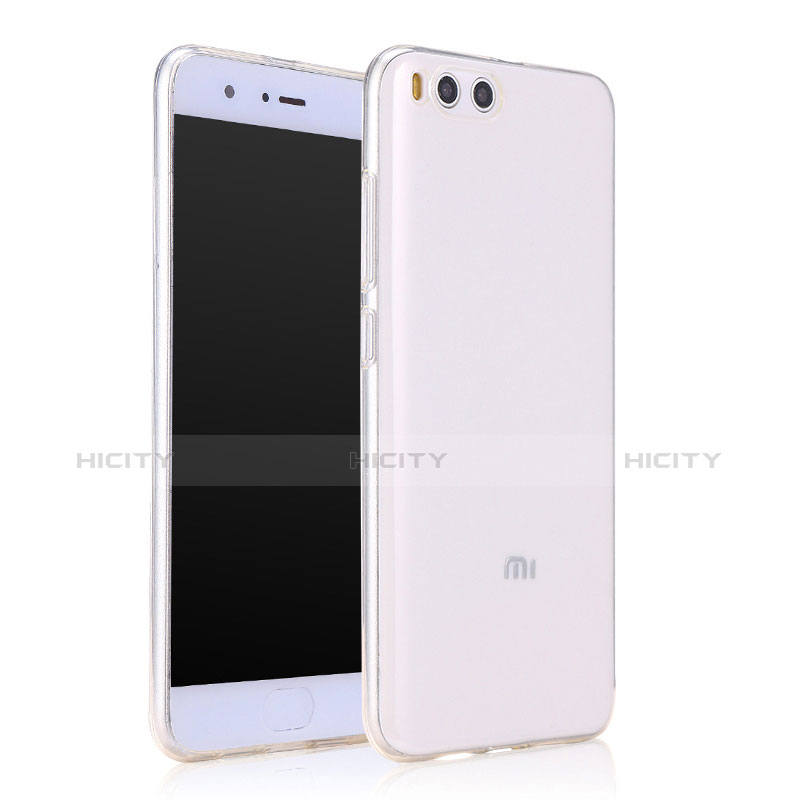 Cover Silicone Trasparente Ultra Sottile Morbida Q03 per Xiaomi Mi 6 Chiaro