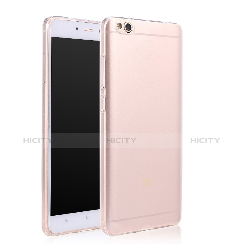 Cover Silicone Trasparente Ultra Sottile Morbida R01 per Xiaomi Mi 5C Chiaro