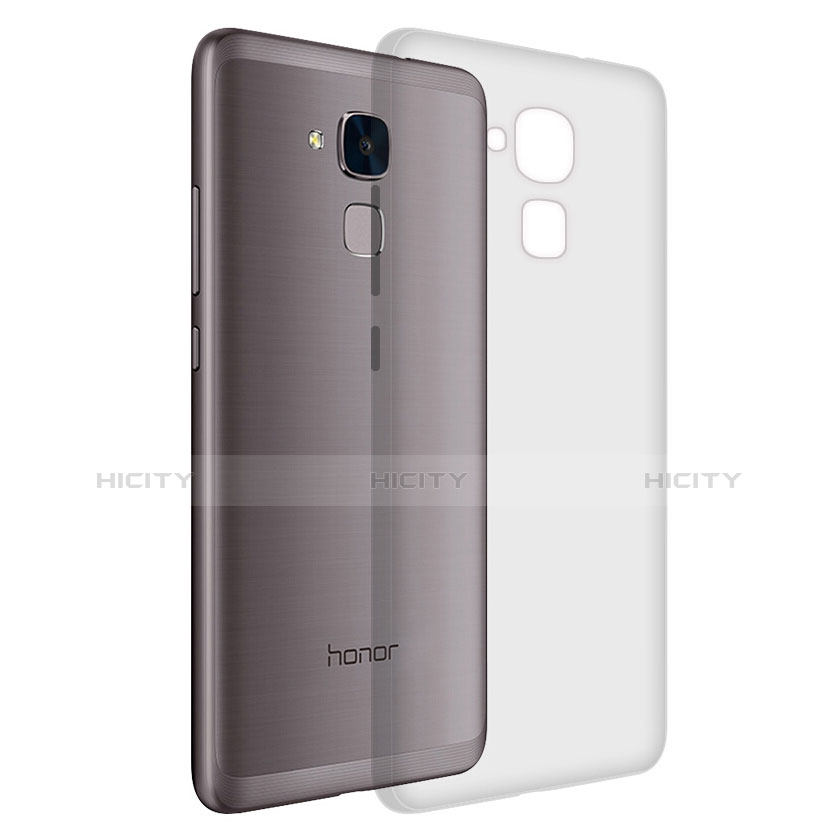 Cover Silicone Trasparente Ultra Sottile Morbida T02 per Huawei GT3 Grigio