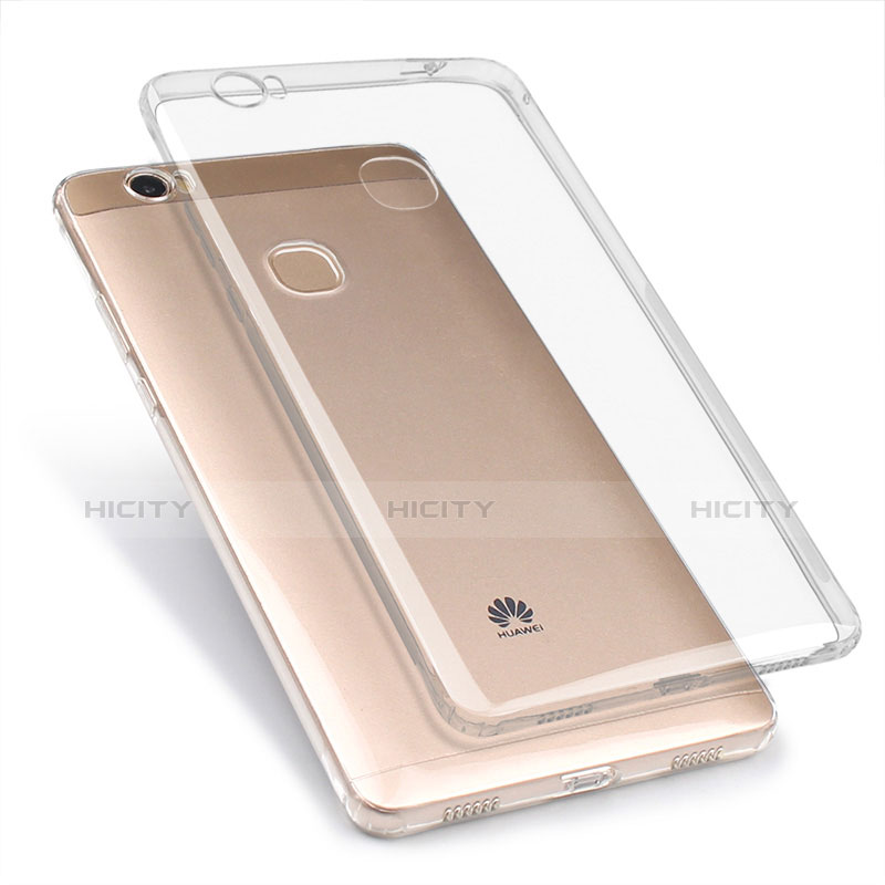 Cover Silicone Trasparente Ultra Sottile Morbida T02 per Huawei Honor Note 8 Chiaro