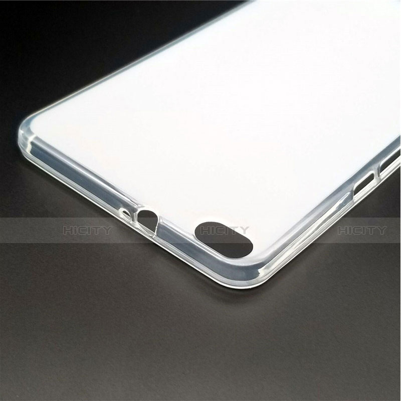 Cover Silicone Trasparente Ultra Sottile Morbida T02 per Huawei MediaPad X2 Chiaro