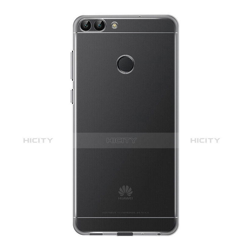 Cover Silicone Trasparente Ultra Sottile Morbida T02 per Huawei P Smart Chiaro