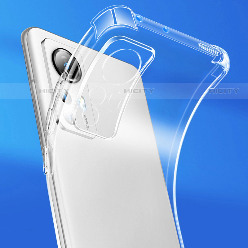 Cover Silicone Trasparente Ultra Sottile Morbida T02 per Xiaomi Mi 12S Pro 5G Chiaro