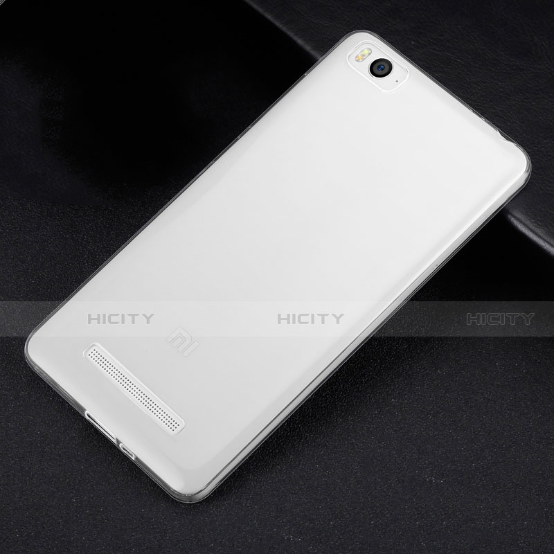 Cover Silicone Trasparente Ultra Sottile Morbida T02 per Xiaomi Mi 4C Chiaro