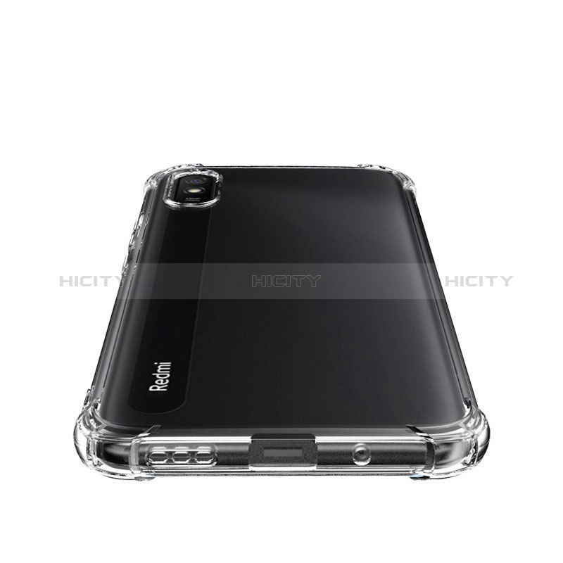 Cover Silicone Trasparente Ultra Sottile Morbida T02 per Xiaomi Redmi 9i Chiaro