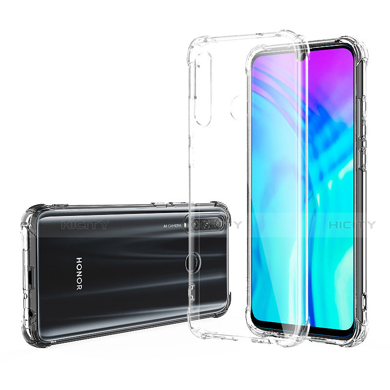 Cover Silicone Trasparente Ultra Sottile Morbida T03 per Huawei Enjoy 9s Chiaro