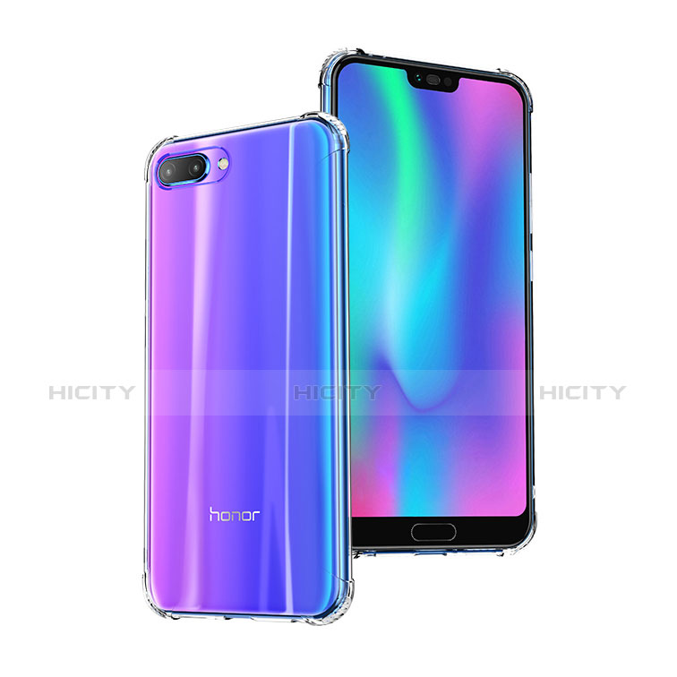 Cover Silicone Trasparente Ultra Sottile Morbida T03 per Huawei Honor 10 Chiaro