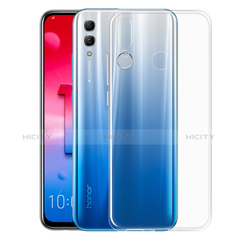 Cover Silicone Trasparente Ultra Sottile Morbida T03 per Huawei Honor 10 Lite Chiaro