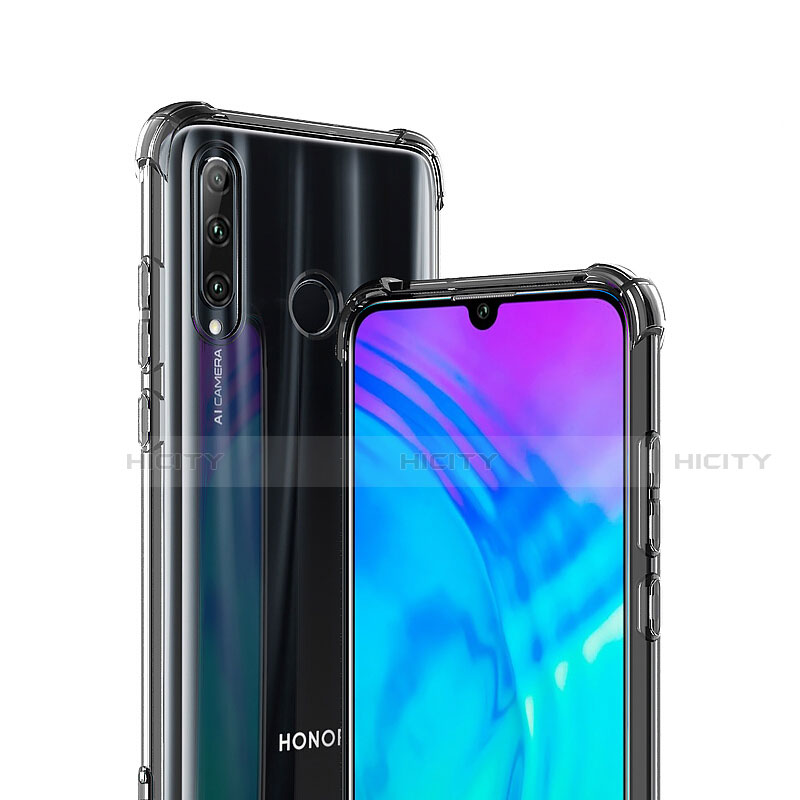 Cover Silicone Trasparente Ultra Sottile Morbida T03 per Huawei Honor 10i Chiaro