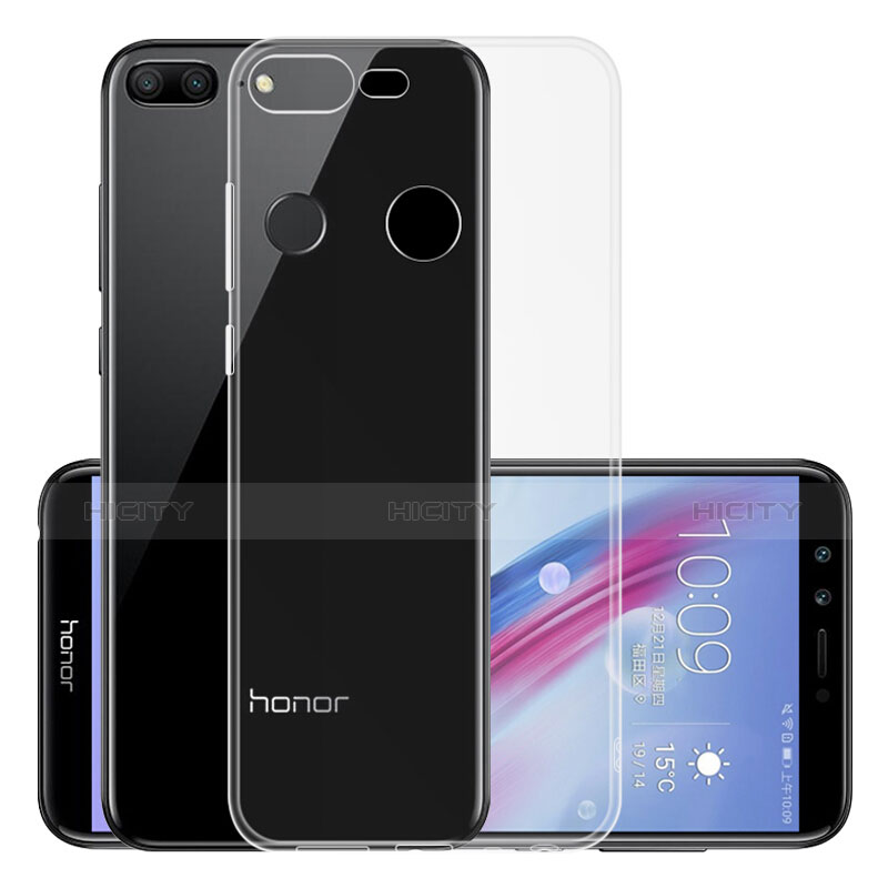 Cover Silicone Trasparente Ultra Sottile Morbida T03 per Huawei Honor 9 Lite Chiaro