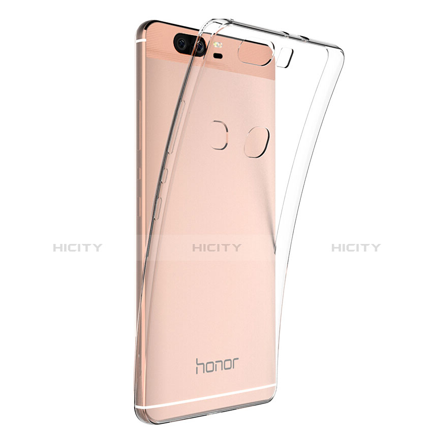 Cover Silicone Trasparente Ultra Sottile Morbida T03 per Huawei Honor V8 Chiaro