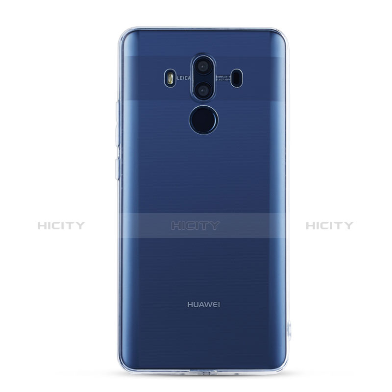 Cover Silicone Trasparente Ultra Sottile Morbida T03 per Huawei Mate 10 Pro Chiaro