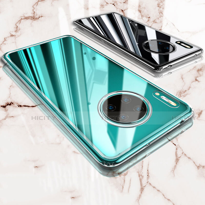 Cover Silicone Trasparente Ultra Sottile Morbida T03 per Huawei Mate 30 Pro 5G Chiaro