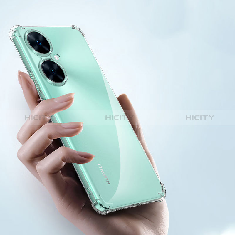 Cover Silicone Trasparente Ultra Sottile Morbida T03 per Huawei Nova 11i Chiaro