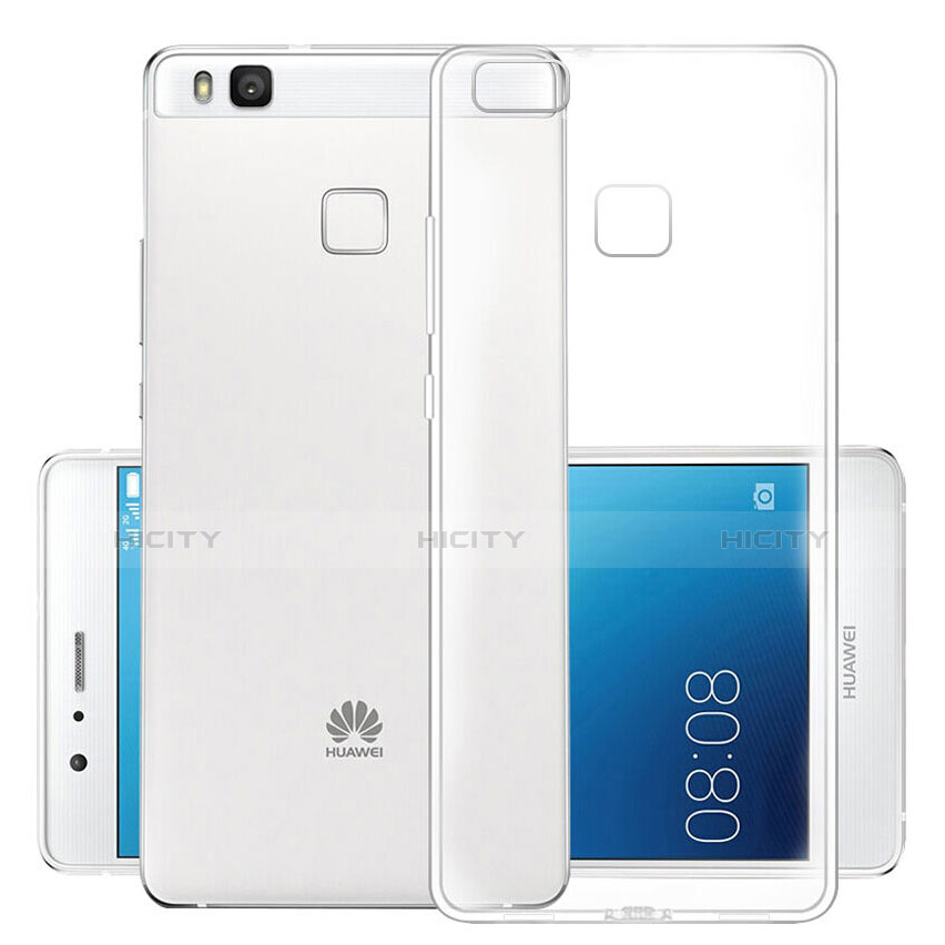 Cover Silicone Trasparente Ultra Sottile Morbida T03 per Huawei P9 Lite Chiaro