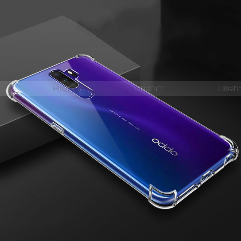 Cover Silicone Trasparente Ultra Sottile Morbida T03 per Oppo A11 Chiaro