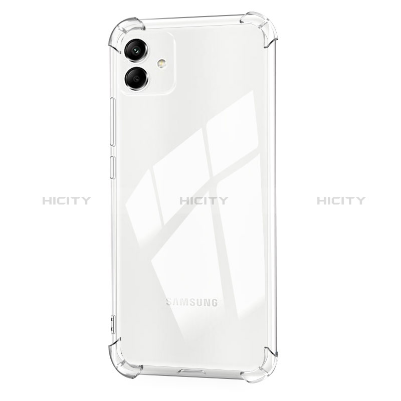 Cover Silicone Trasparente Ultra Sottile Morbida T03 per Samsung Galaxy M04 Chiaro