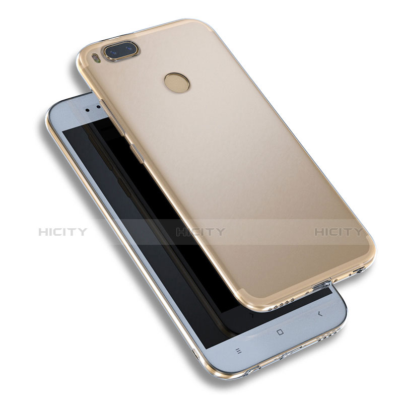 Cover Silicone Trasparente Ultra Sottile Morbida T03 per Xiaomi Mi 5X Chiaro