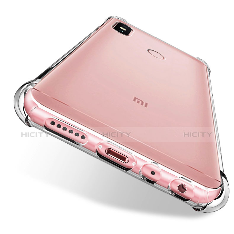 Cover Silicone Trasparente Ultra Sottile Morbida T03 per Xiaomi Mi 6X Chiaro