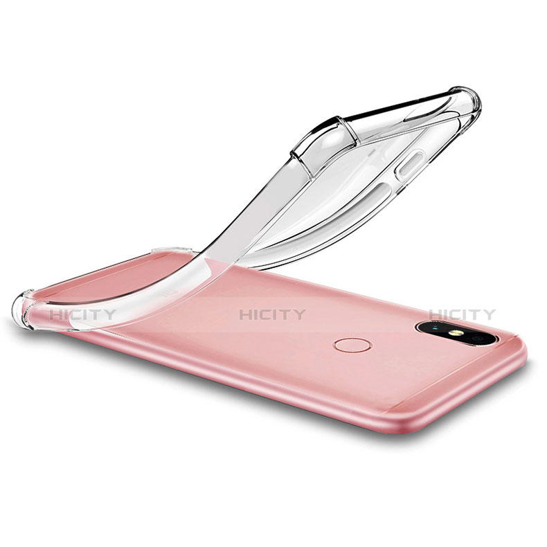 Cover Silicone Trasparente Ultra Sottile Morbida T03 per Xiaomi Mi 6X Chiaro