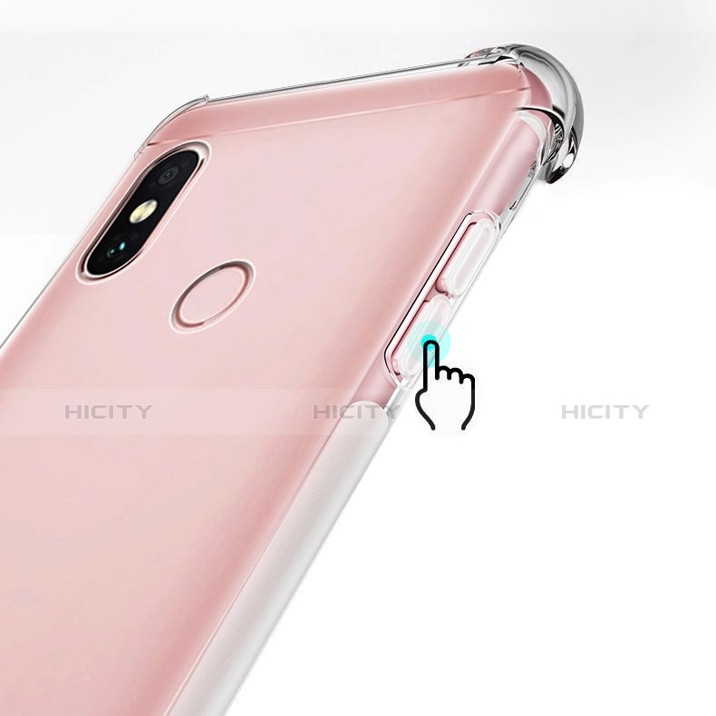 Cover Silicone Trasparente Ultra Sottile Morbida T03 per Xiaomi Mi 6X Chiaro