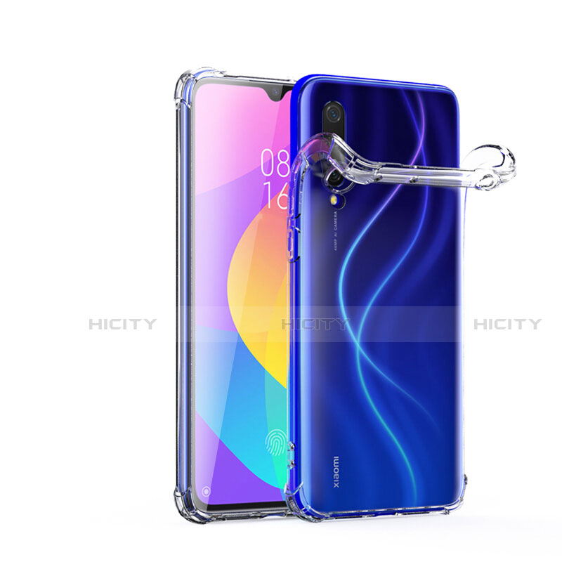 Cover Silicone Trasparente Ultra Sottile Morbida T03 per Xiaomi Mi A3 Chiaro