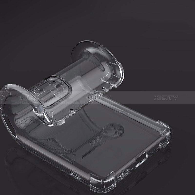 Cover Silicone Trasparente Ultra Sottile Morbida T03 per Xiaomi Redmi Note 10 5G Chiaro