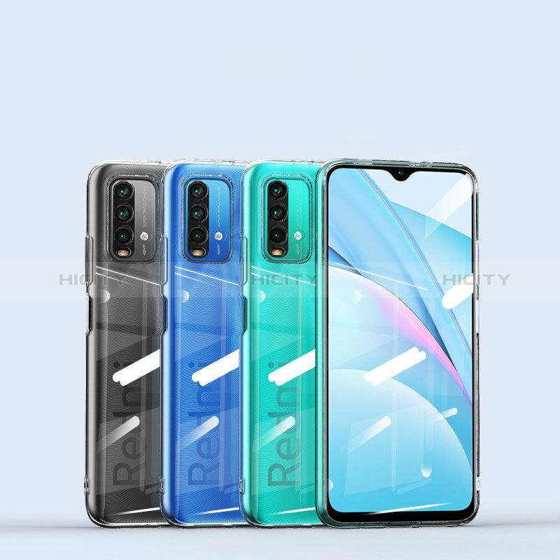 Cover Silicone Trasparente Ultra Sottile Morbida T03 per Xiaomi Redmi Note 9 4G Chiaro